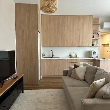 Kurbada Loft Stylish Near Center With Parking Apartment *